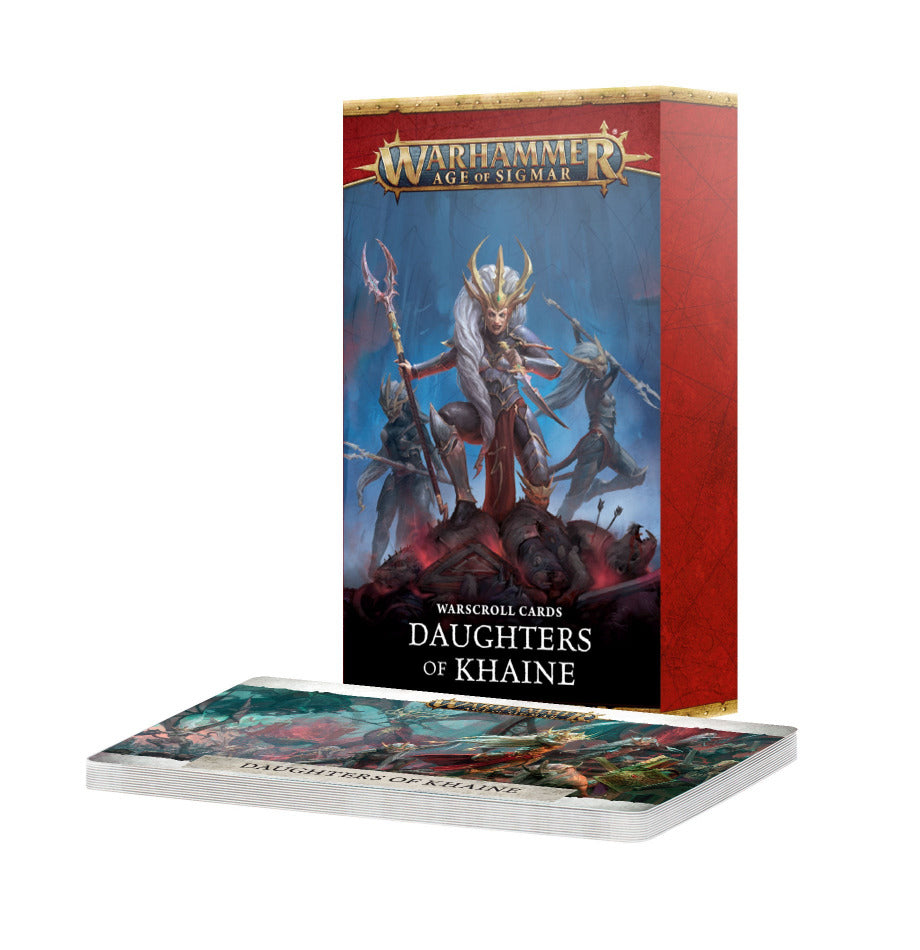 Warhammer: Daughters of Khaine - Warscroll Cards - Golden Apple Comics