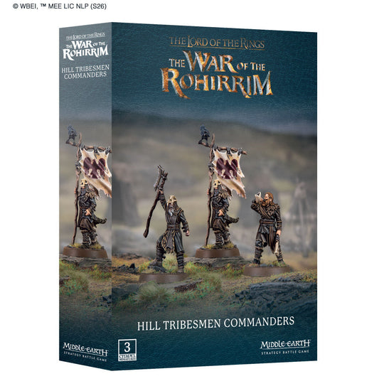 The Lord of the Rings - Hill Tribesmen Commanders - Golden Apple Comics