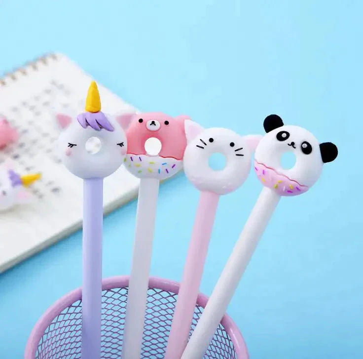 Cute Animal Donuts Gel Pen