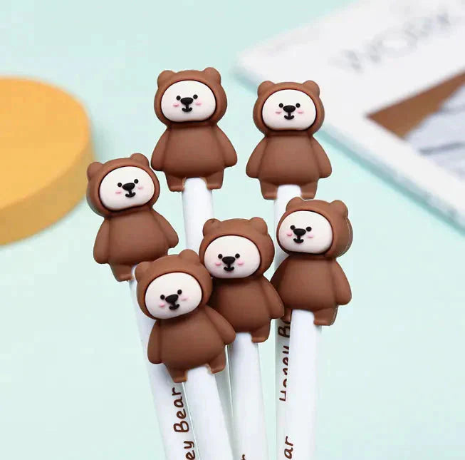 Honey Bear Retractable Gel Pen