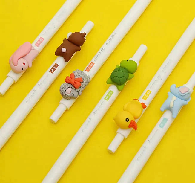 Sweet Dream Cute Animals Retractable Gel Pen | Golden Apple Comics