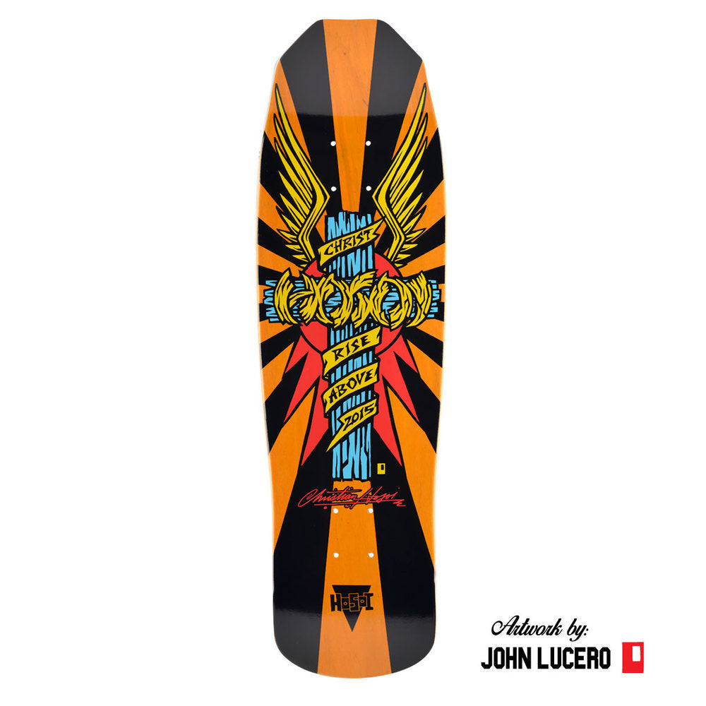 Hosoi Wings 9" Skateboard Deck Art by John Lucero