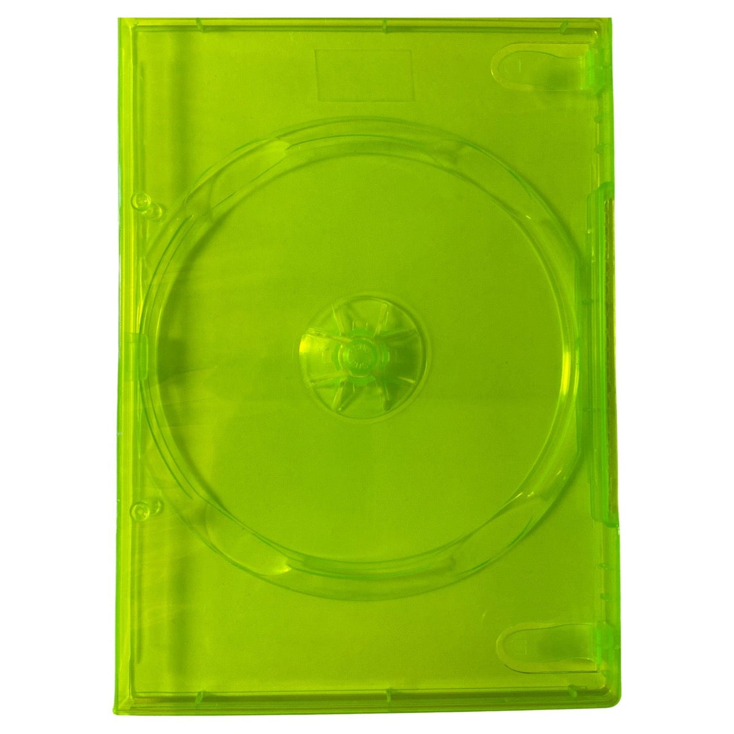 XBOX 360 Translucent Green Video Game Replacement Shell Storage Case