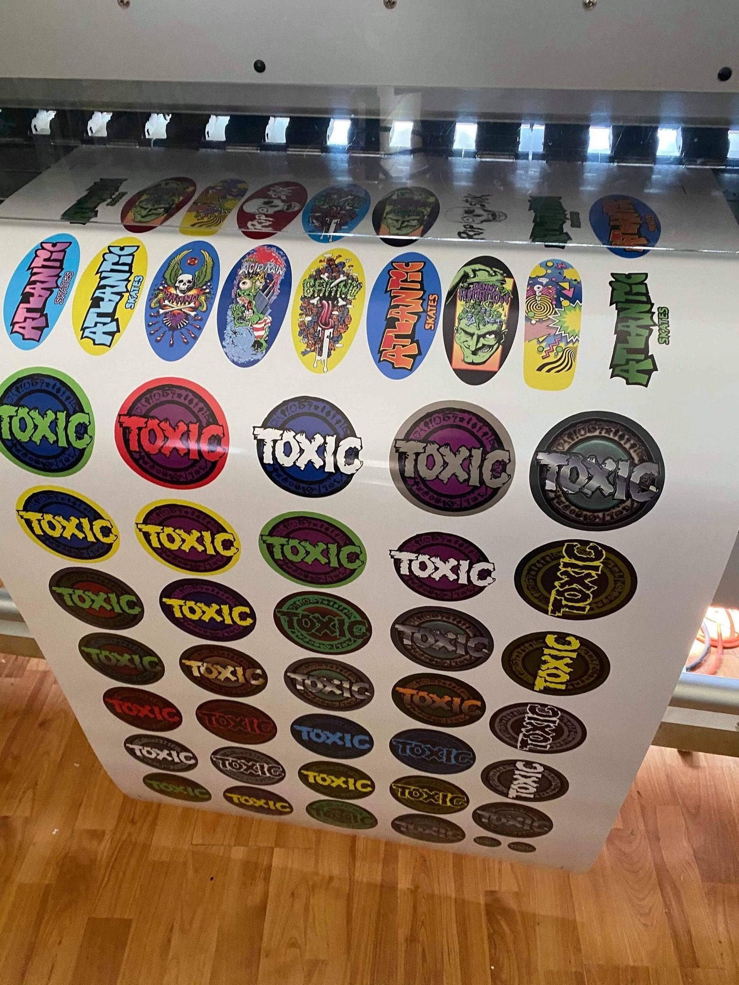 Brand X Skateboards 20x Assorted Sticker Pack