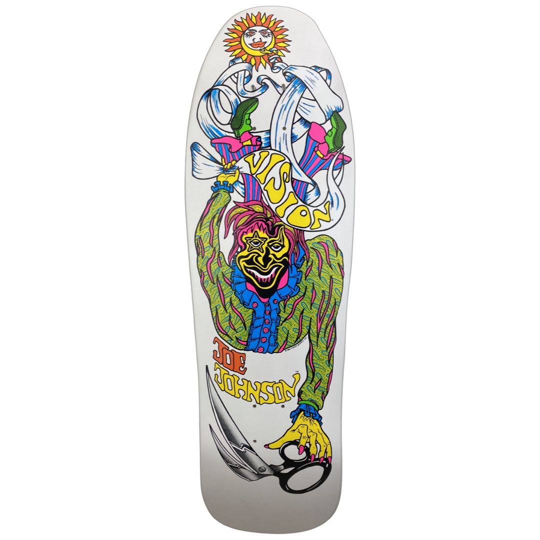 Vision Joe Johnson Scissors 9.5" Skateboard Deck