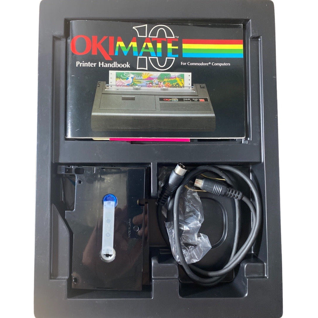 Okidata Okimate 10 Color Printer & Commodore Plug & Print