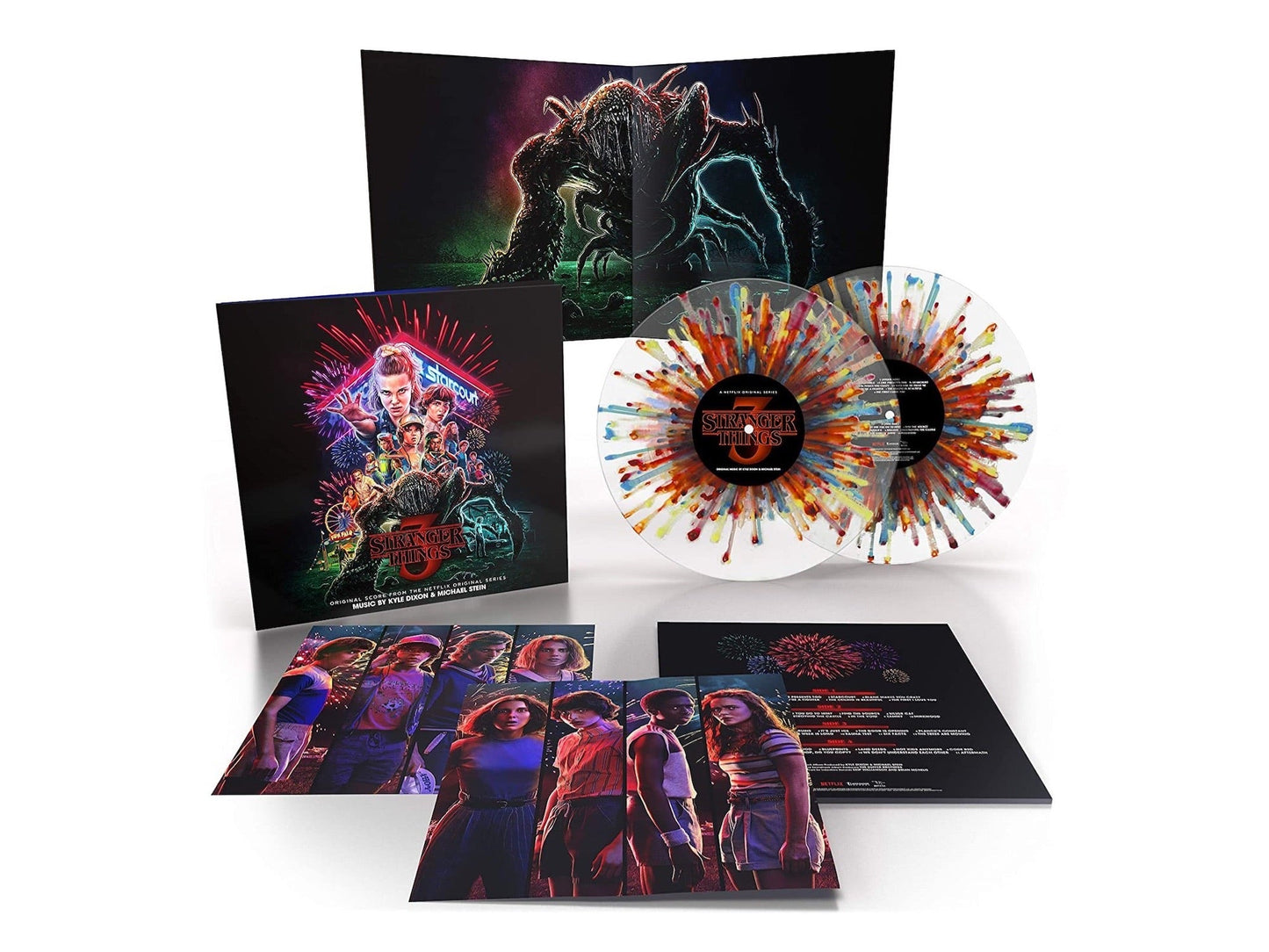 Stranger Things Season 3 (Fireworks Splatter Colored Vinyl)