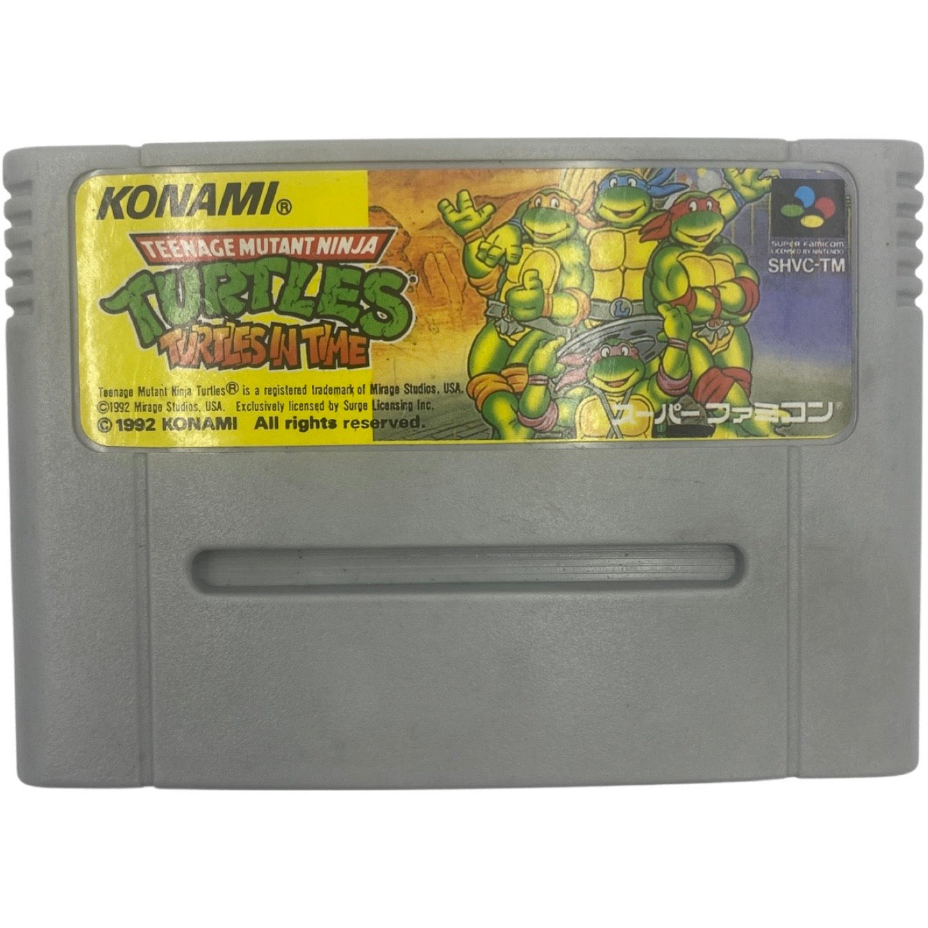 Teenage Mutant Ninja Turtles: Turtles In Time - Super Famicom