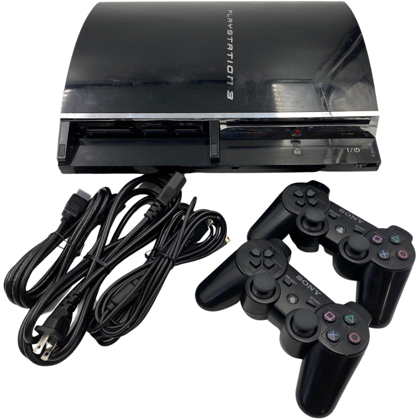 PlayStation 3 80GB [Backward Compatible] (Console w/ 2-Controllers)