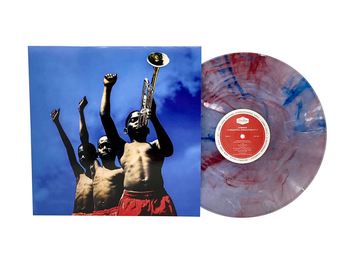 Common - A Beautiful Revolution PT. 1 (Limited Edition Red, White and Blue Colored Vinyl)
