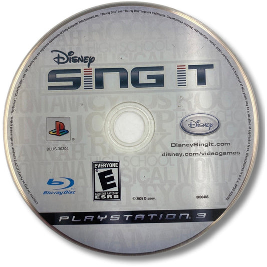 Disney Sing It - PlayStation 3 (Disc Only)