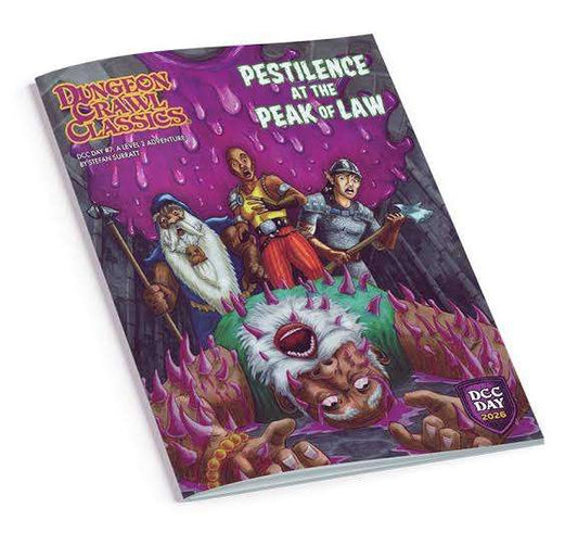 Dungeon Crawl Classics: Pestilence at the Peak of Law - DCC Day 2026 Exculsive Edition
