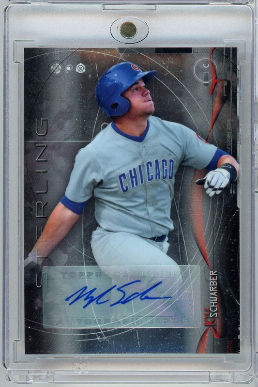2014 Bowman Sterling Kyle Schwarber #BSPA-KSC Auto Rookie RC Baseball Card