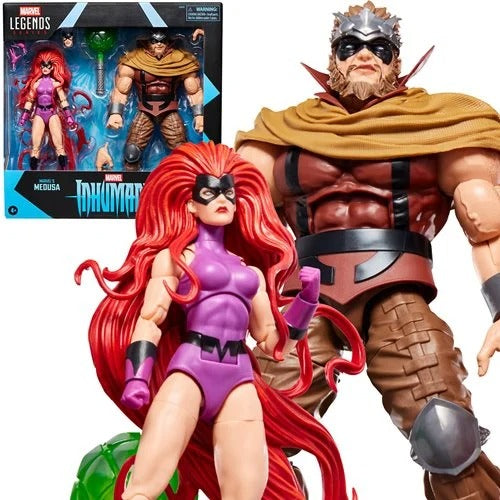 Inhumans Marvel Legends Medusa & Marvel’s Gorgon 6-Inch Action Figures 2-Pack