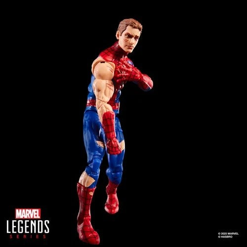 Spider-Man Marvel Legends Magic: The Gathering Battle-Damaged Spider-Man 6-Inch Action Figure and Card