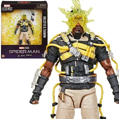 Spider-Man: No Way Home Marvel Legends Series Electro 6-Inch Action Figure