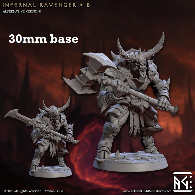 Infernal Ravager: Sculpt B (Demon Warrior) - Golden Apple Comics