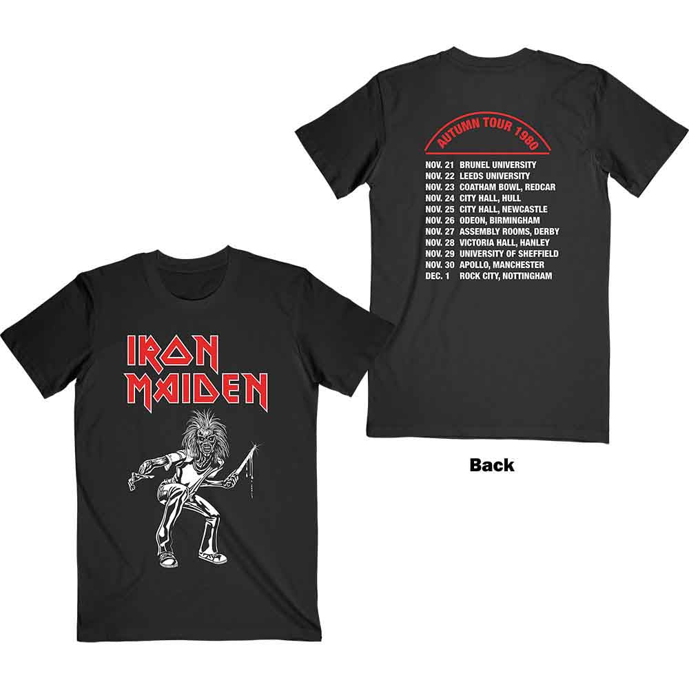 Iron Maiden Autumn Tour 1980 [T-Shirt]
