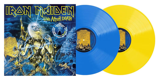 Live After Death: 40th Anniversary Edition (Limited Collector's Edition, Blue & Yellow Colored Vinyl) (2 Lp's) [Vinyl]