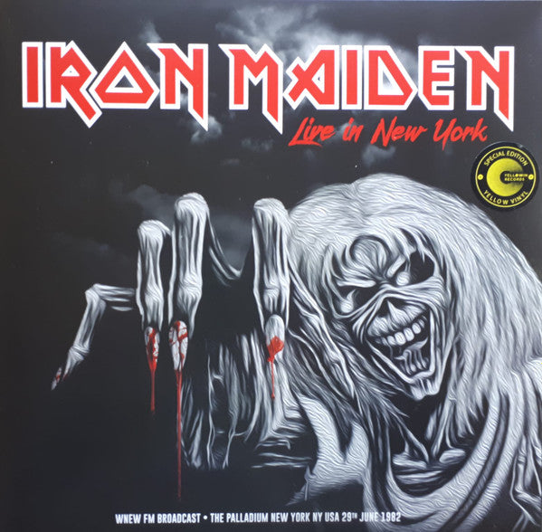 Iron Maiden Live In New York: Palladium June 29th, 1982 (Yellow Vinyl) [Import] [Vinyl]