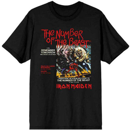 Number Of The Beast Vinyl Promo Sleeve (T-Shirt)