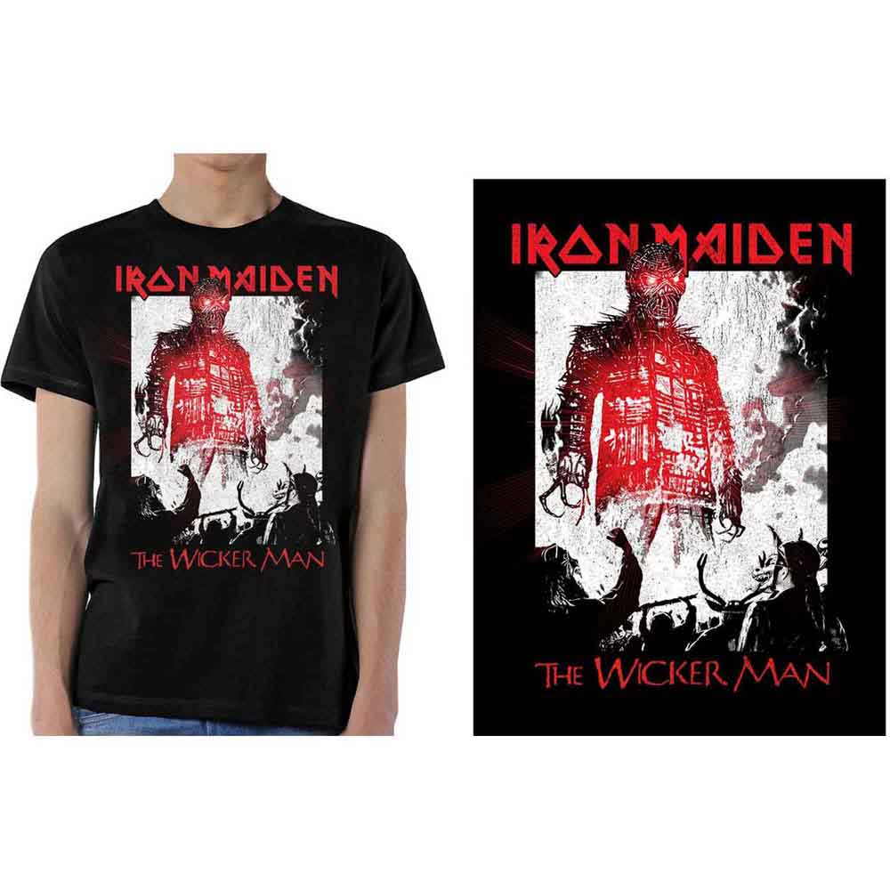 Iron Maiden The Wicker Man Smoke [T-Shirt] - Golden Apple Comics