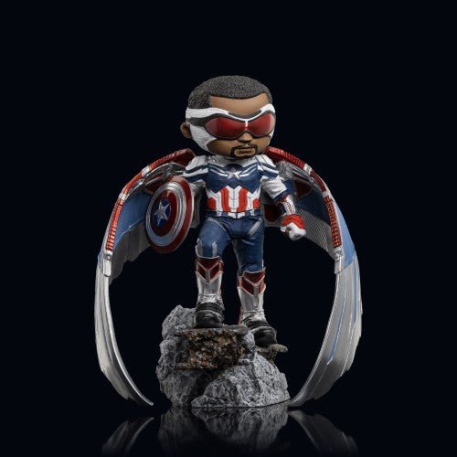 Iron Studios Falcon & Winter Soldier Captain America Sam MiniCo. Vinyl Figure