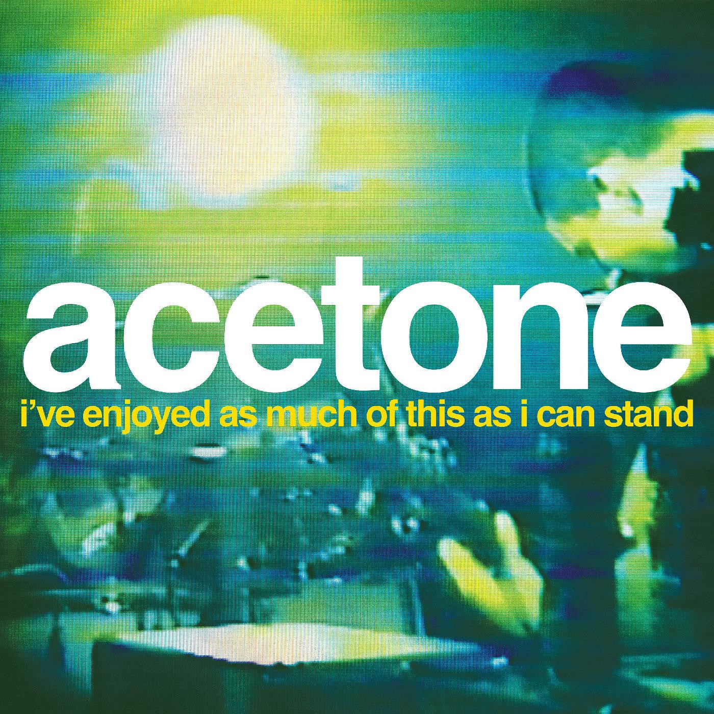 Acetone I've Enjoyed As Much Of This As I Can Stand - Live at the Knitting Factory, NYC: May 31, 1998 [Clear RSD 04/20/2024] [Vinyl]