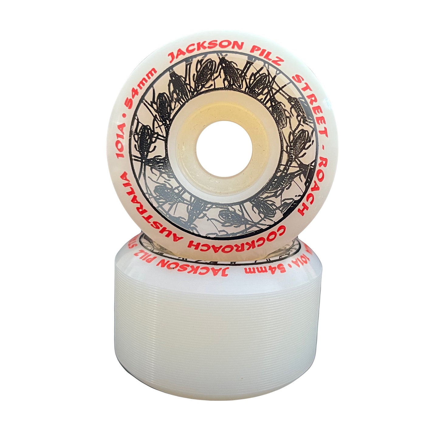 COCKROACH PITZ PRO STREET 54mm 101A SKATEBOARD WHEELS