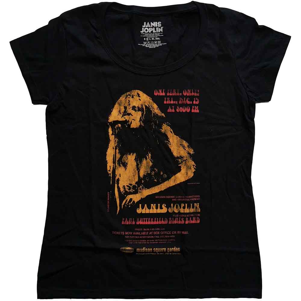 Janis Joplin Madison Square Garden [T-Shirt] - Golden Apple Comics
