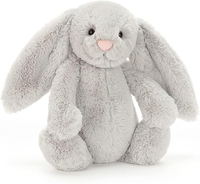 Bashful Bunny - Grey - Medium 12"