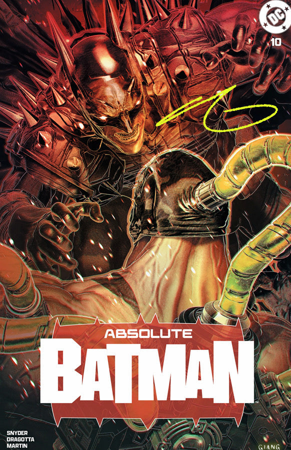 Absolute Batman #10 Giang Variant SDCC TenFwd Comics EXCLUSIVE FOIL - Golden Apple Comics