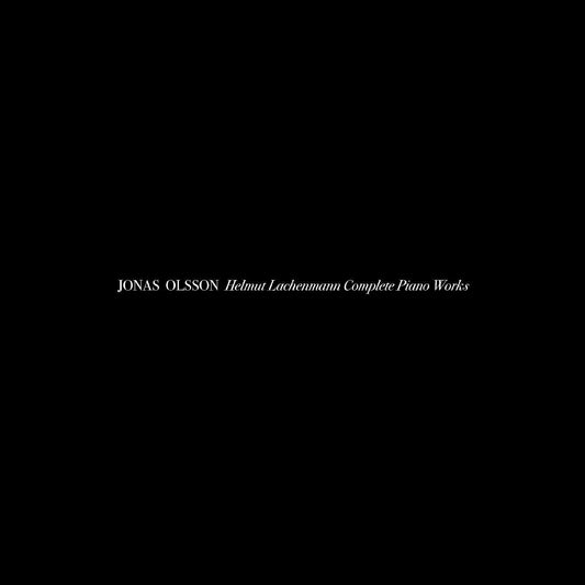 Helmut Lachenmann Complete Piano Works [CD]