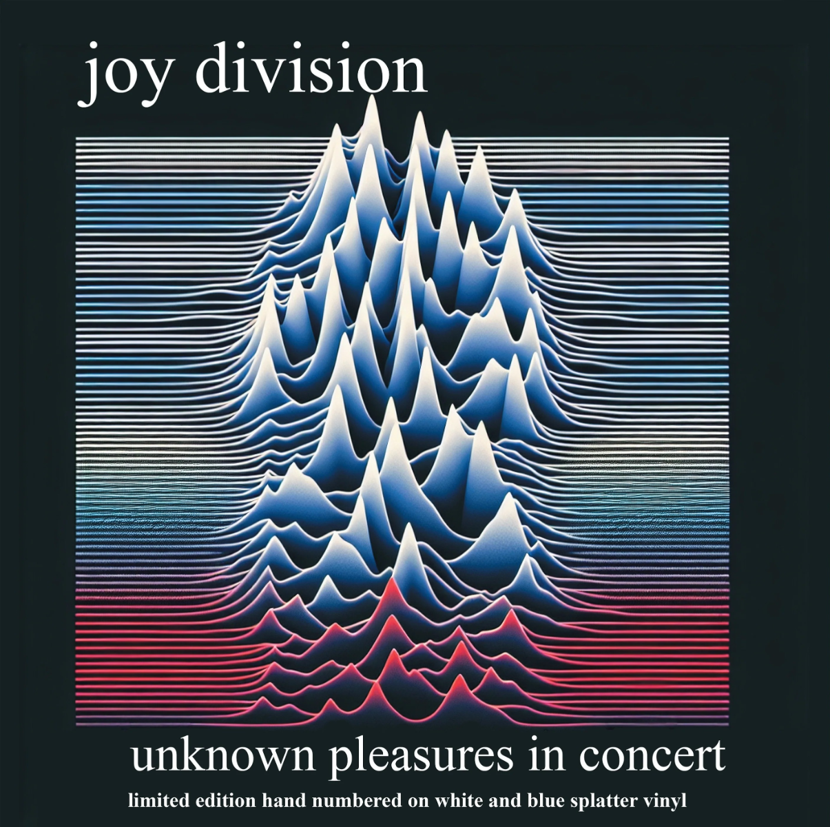 Unknown Pleasures In Concert (Limited Edition, Hand Numbered, White & Blue Splatter Colored Vinyl) [Import] (Vinyl)