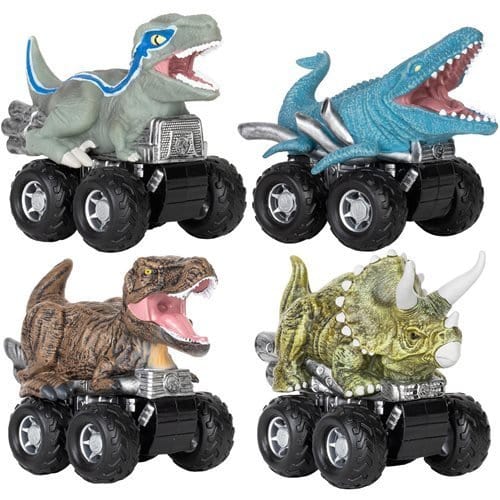 Jurassic World Zoom Riders - Set of 4