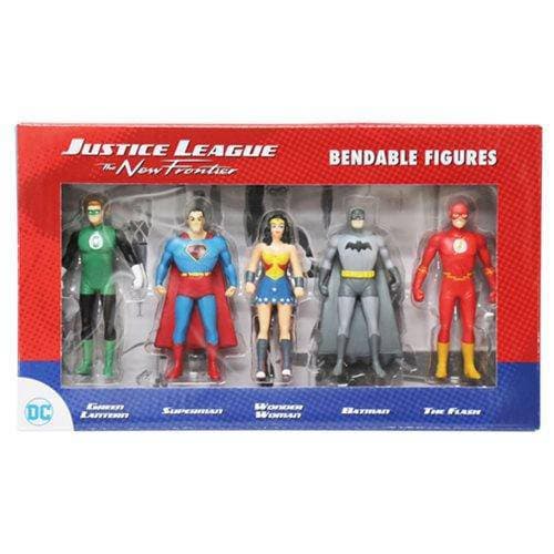 Justice League: The New Frontier 3-Inch Mini Bendable Action Figure Box Set