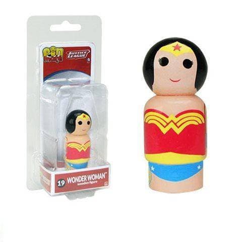 Justice League Wonder Woman Pin Mate Wooden Figure