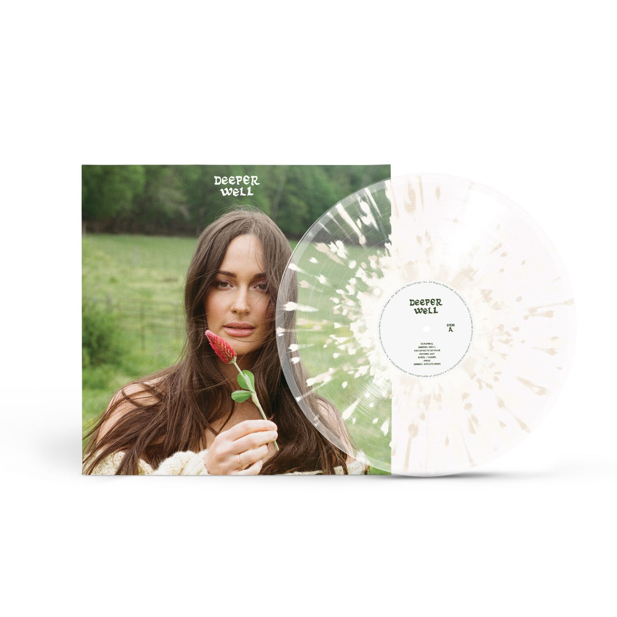 Kacey Musgraves Deeper Well (Indie Exclusive, Transparent Spilled Milk Colored Vinyl) [Vinyl]
