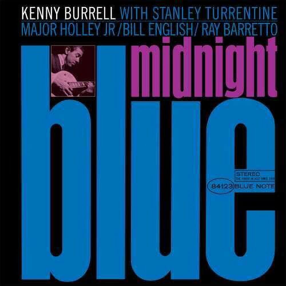 Kenny Burrell Midnight Blue (Indie Exclusive, Limited Edition, Colored Vinyl, Blue, 180 Gram Vinyl) [Vinyl]
