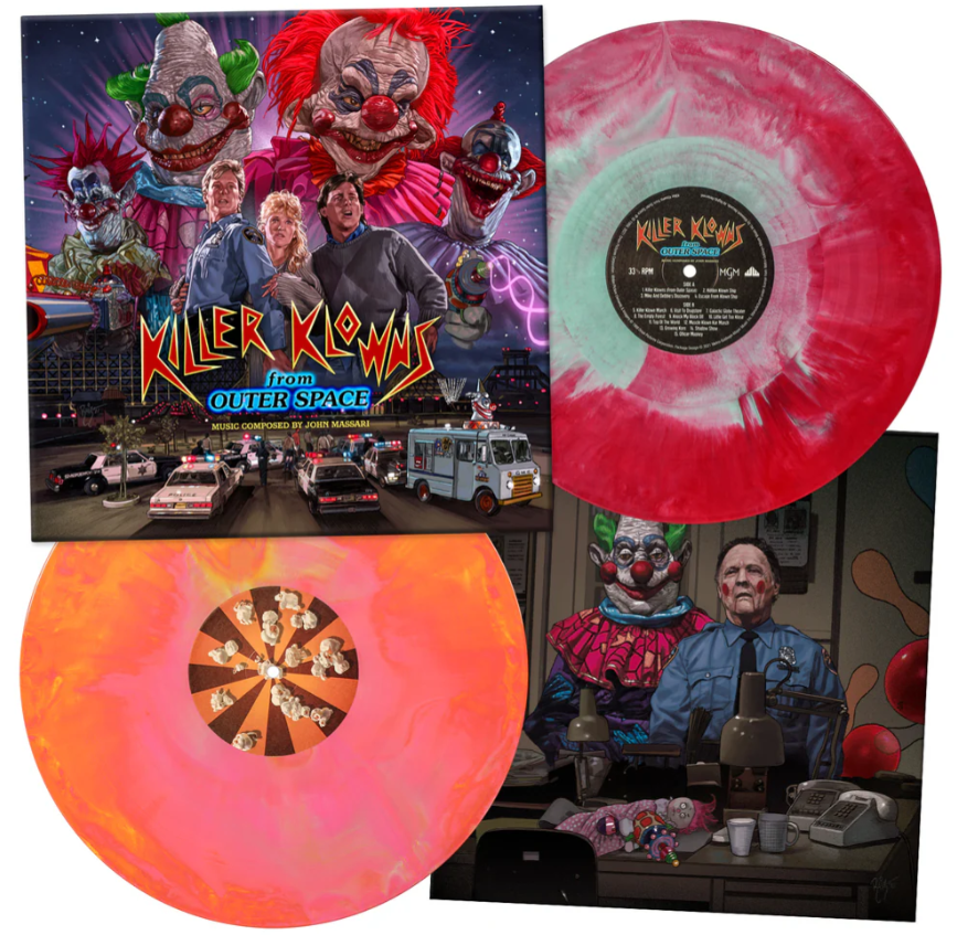 Killer Klowns From Outer Space OST (2LP Killer Klown Hand Poured) (Vinyl)