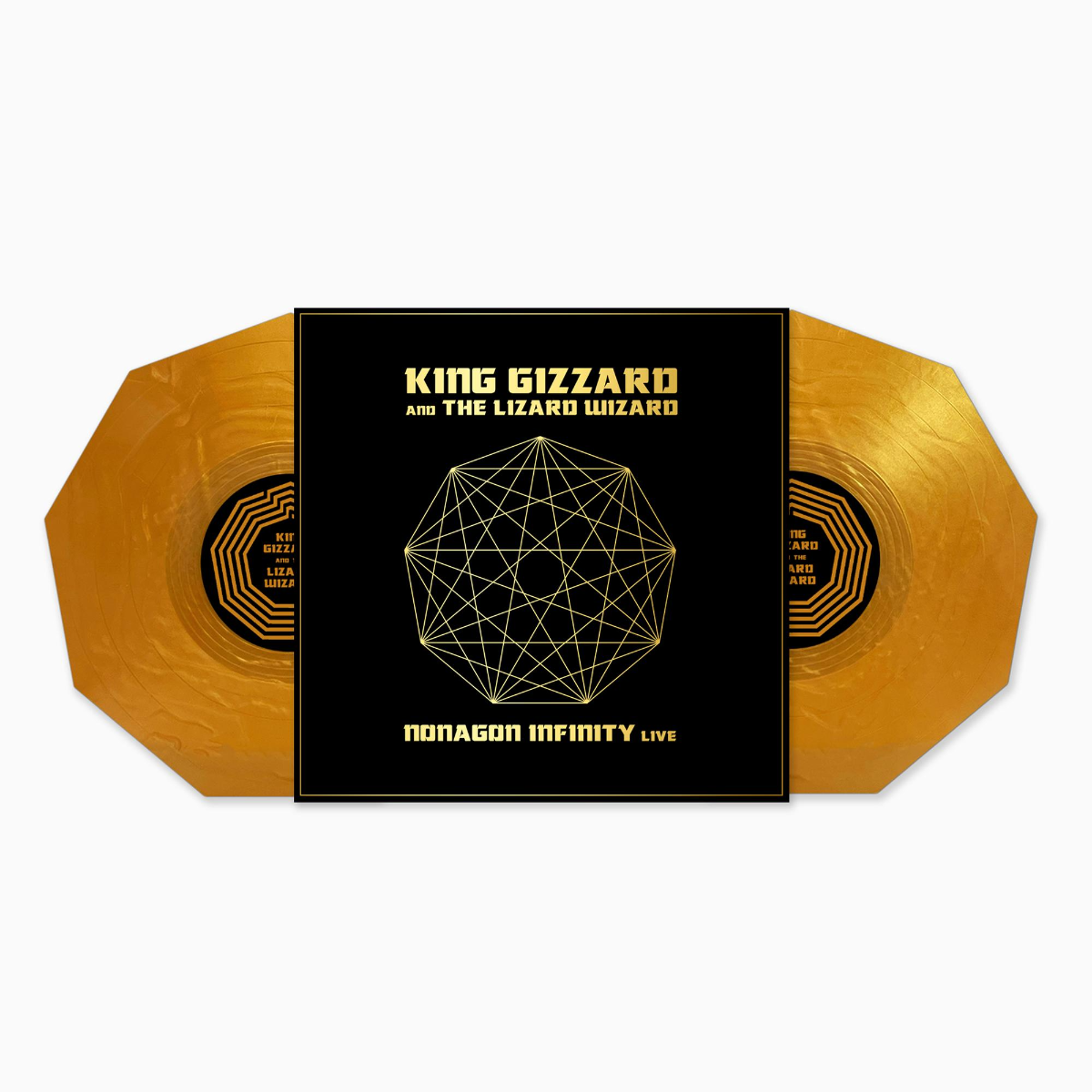 Nonagon Infinity Live (Indie Exclusive, Gold Nugget Nonagon-Shaped Colored Vinyl, Limited Edition, Gatefold LP Jacket) (2 Lp) (Vinyl)