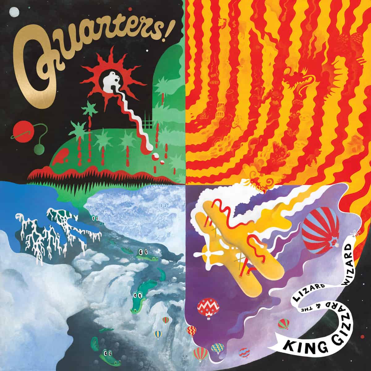 Quarters (Limited Edition, Recycled 180 Gram Orange Colored Vinyl, Recyclable, Gold Foil O-Ring / Jacket) (Vinyl)