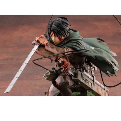 Kotobukiya Attack On Titan Levi Fortitude Version Artfx J Statue - Golden Apple Comics