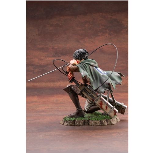 Kotobukiya Attack On Titan Levi Fortitude Version Artfx J Statue - Golden Apple Comics