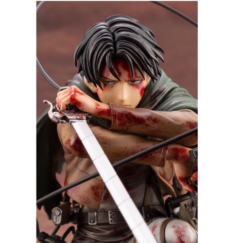 Kotobukiya Attack On Titan Levi Fortitude Version Artfx J Statue - Golden Apple Comics