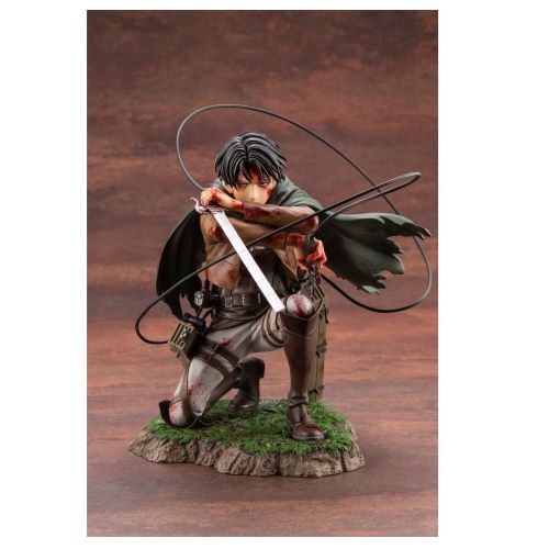 Kotobukiya Attack On Titan Levi Fortitude Version Artfx J Statue - Golden Apple Comics