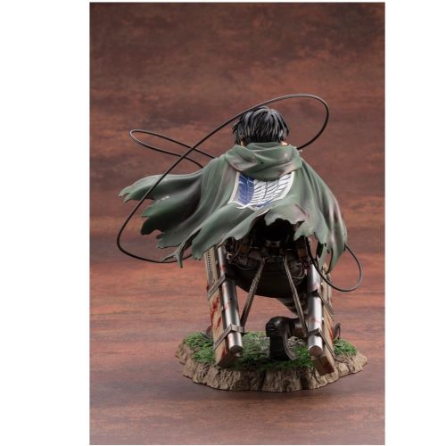 Kotobukiya Attack On Titan Levi Fortitude Version Artfx J Statue - Golden Apple Comics