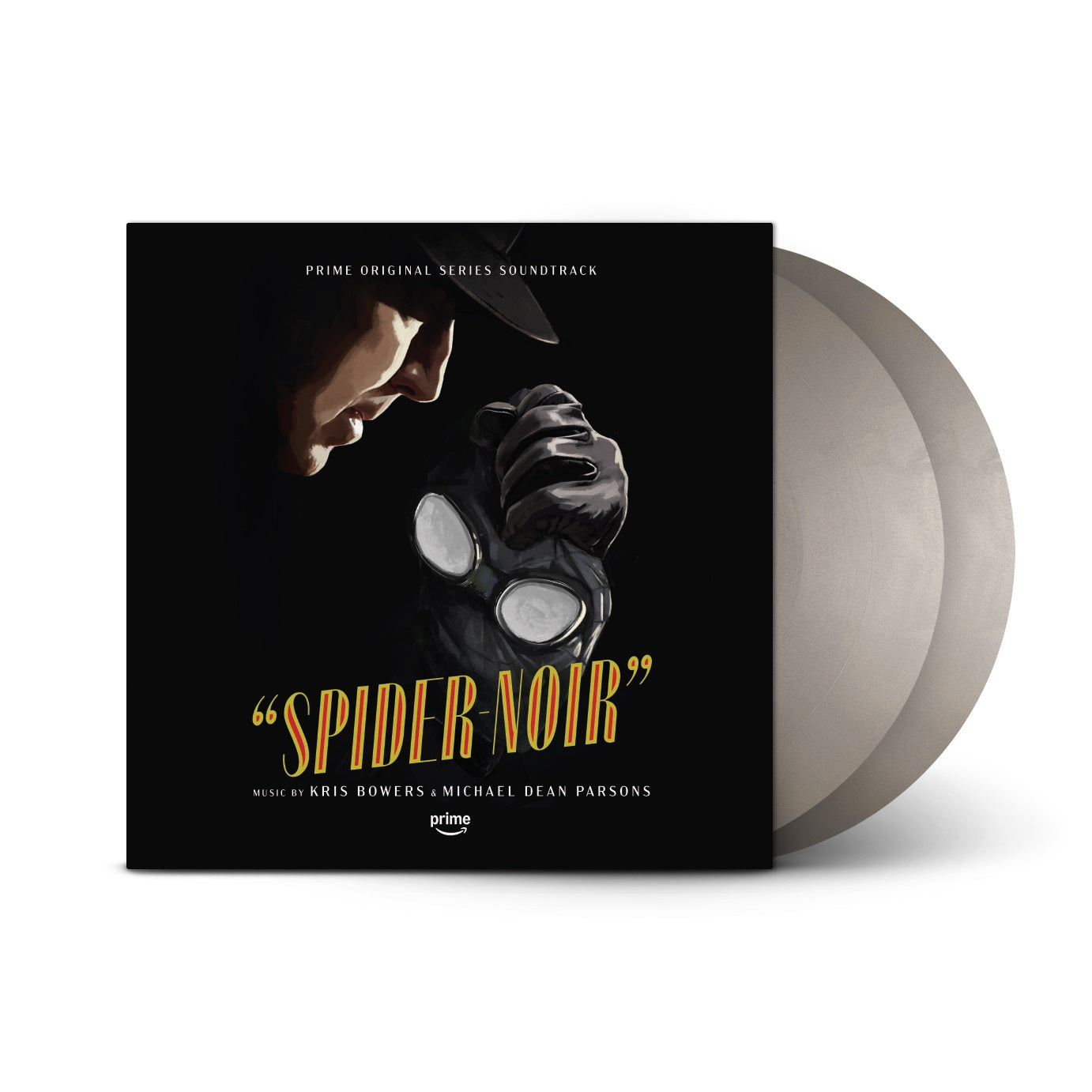 PRE-ORDER Kris Bowers & Michael Dean Parsons - Spider-Noir (Prime Original Series Soundtrack) [Opaque Silver Vinyl] [2LP] [Vinyl]