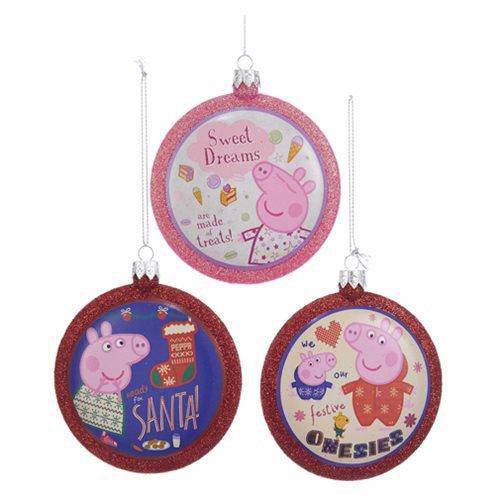 Kurt Adler - Peppa Pig Ornament - Choose your Style - Golden Apple Comics