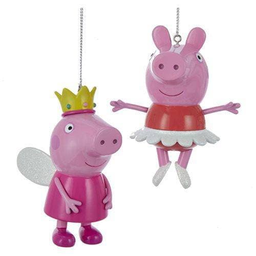 Kurt Adler - Peppa Pig Ornament - Choose your Style - Golden Apple Comics